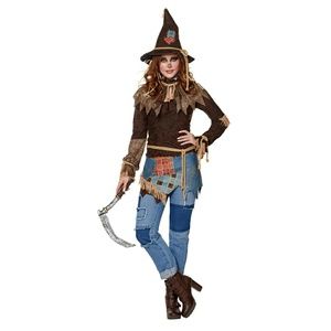 Adult creepy scarecrow costume
